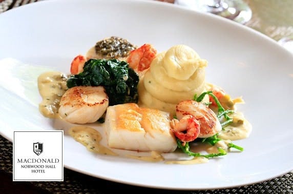 4* Macdonald Norwood Hall Hotel stay