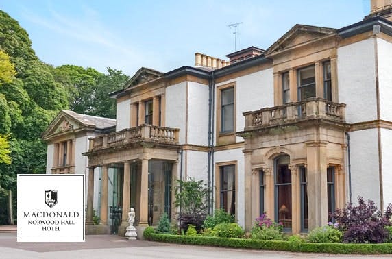 4* Macdonald Norwood Hall Hotel stay