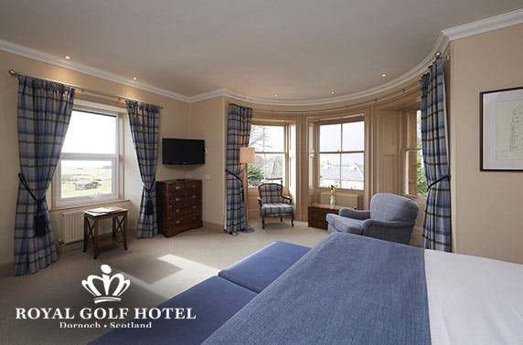 Royal Golf Hotel stay, Dornoch