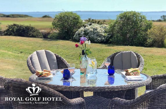 Royal Golf Hotel stay, Dornoch