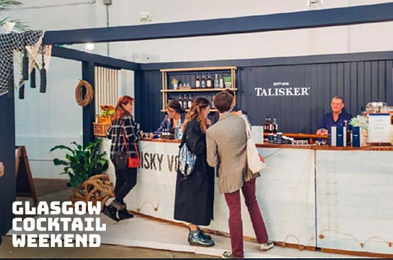 Glasgow Cocktail Weekend entry & drinks