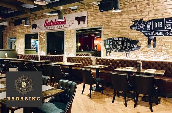 Badabing hot stone steaks