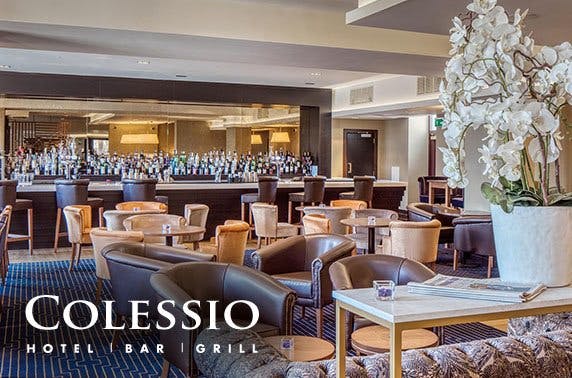 Afternoon tea at Hotel Colessio, Stirling