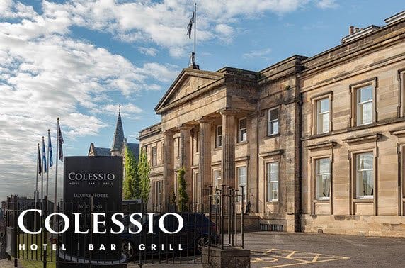 Afternoon tea at Hotel Colessio, Stirling