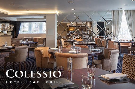 Afternoon tea at Hotel Colessio, Stirling