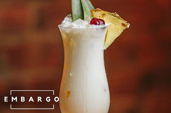 Embargo cocktails, West End