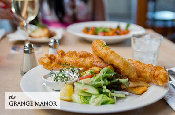 4* Grange Manor Hotel dining