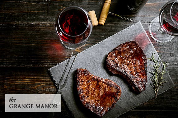 4* Grange Manor Hotel dining