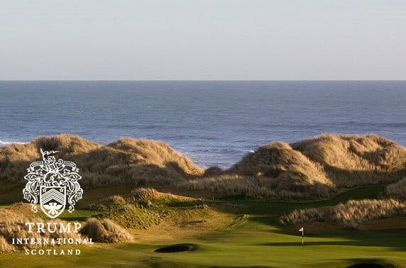 Round of golf at Trump International, Scotland
