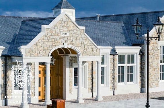 Round of golf at Trump International, Scotland