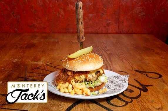 Award-winning Monterey Jack’s burgers & drinks, Merchant Square