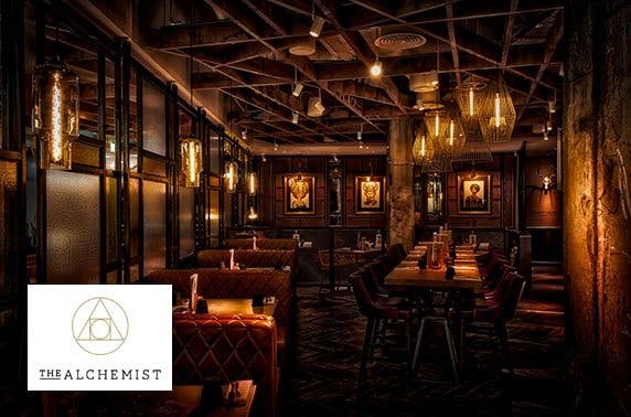 The Alchemist cocktails & sharing board