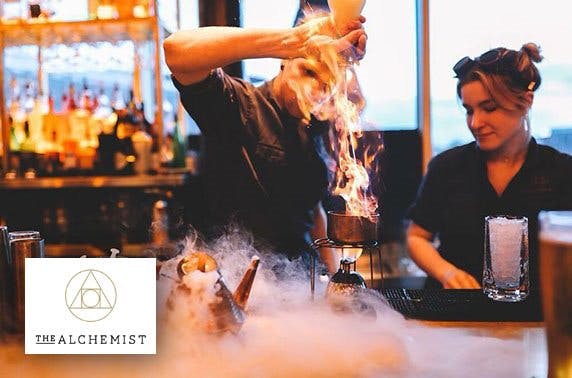 The Alchemist cocktails & sharing board
