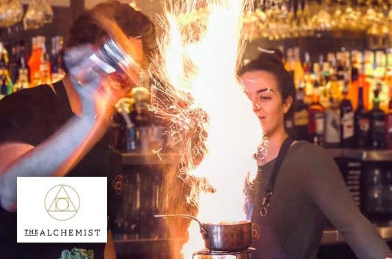 The Alchemist cocktails & sharing board