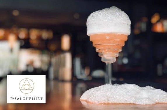 The Alchemist cocktails & sharing board