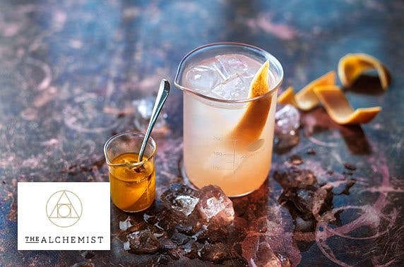 The Alchemist cocktails & sharing board