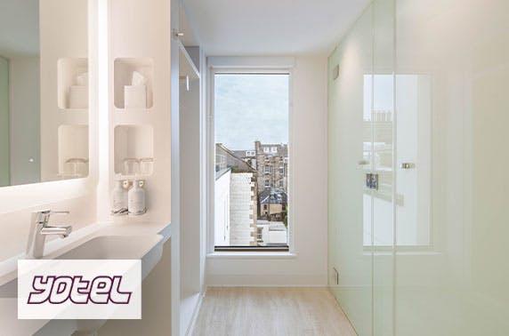 Brand new YOTEL Edinburgh stay