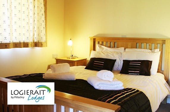Logierait Lodges break – from £16pppn