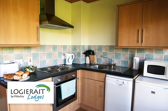 Logierait Lodges break – from £16pppn