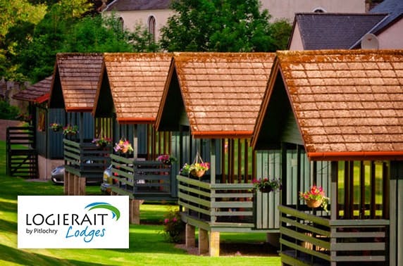 Logierait Lodges break – from £16pppn