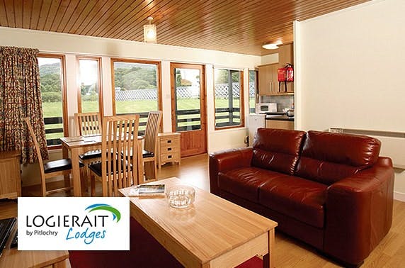 Logierait Lodges break – from £16pppn