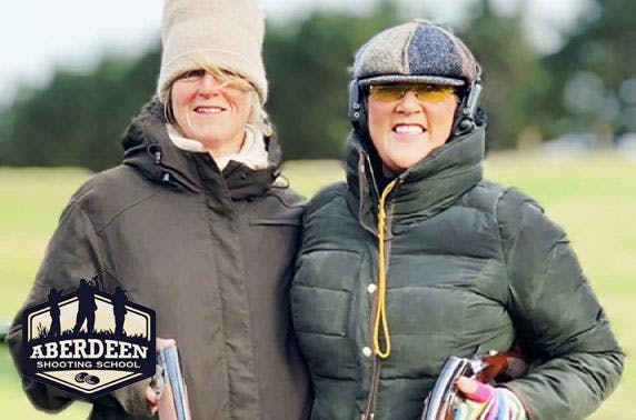 Shooting lessons at 5* Aberdeen Shooting School