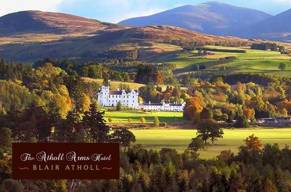 Atholl Arms Hotel stay, Blair Atholl