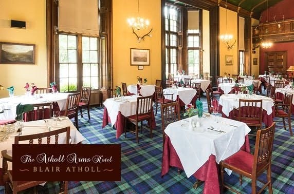 Atholl Arms Hotel stay, Blair Atholl