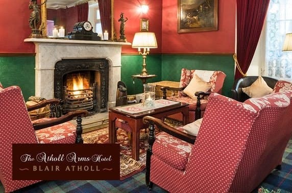 Atholl Arms Hotel stay, Blair Atholl