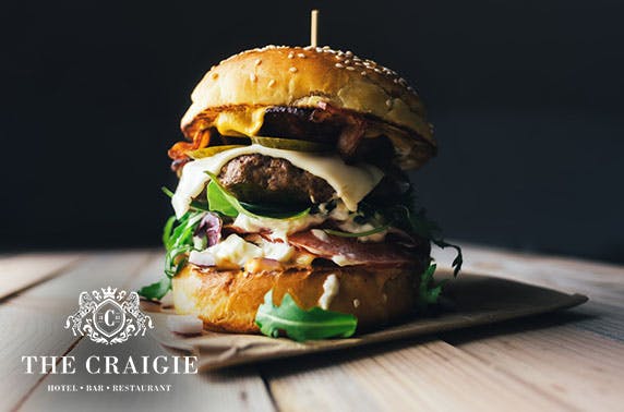 Burgers at The Craigie Hotel