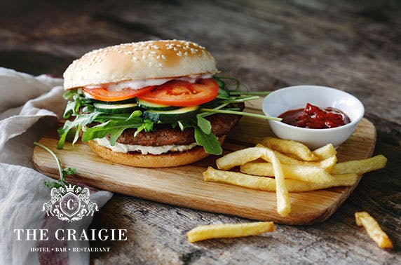 Burgers at The Craigie Hotel
